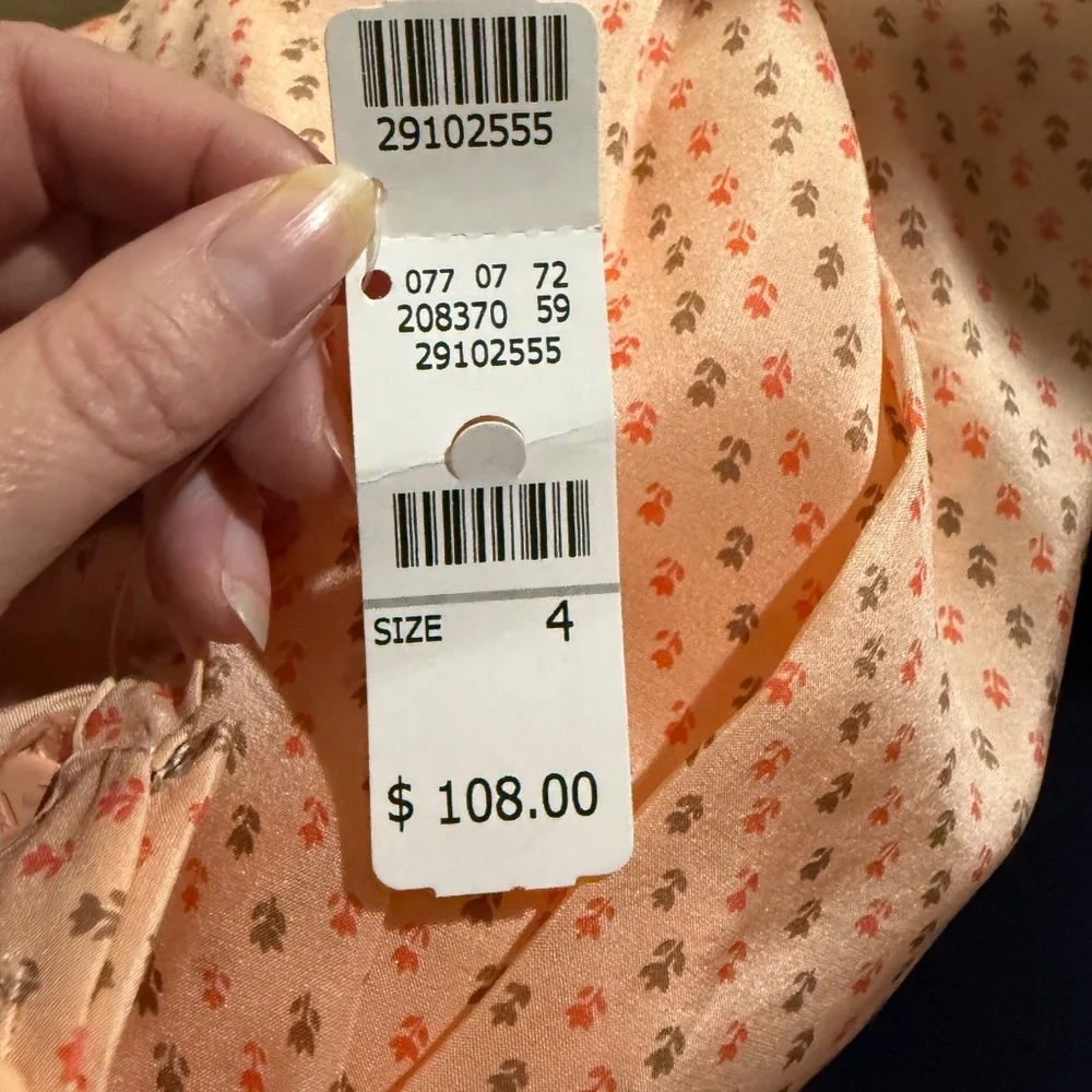 Talbots A-Line Silk Skirt – New with Tags (Size‎ 4)
